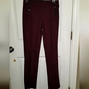 Express Maroon Slacks